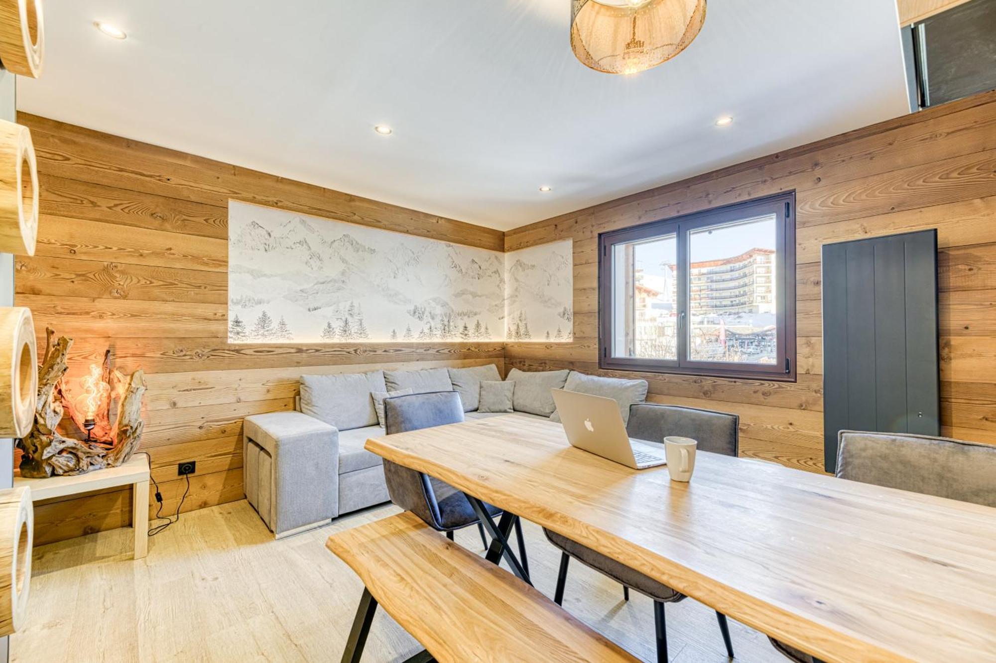 Homency - Residence Menandiere F5 Alpe d'Huez Bagian luar foto