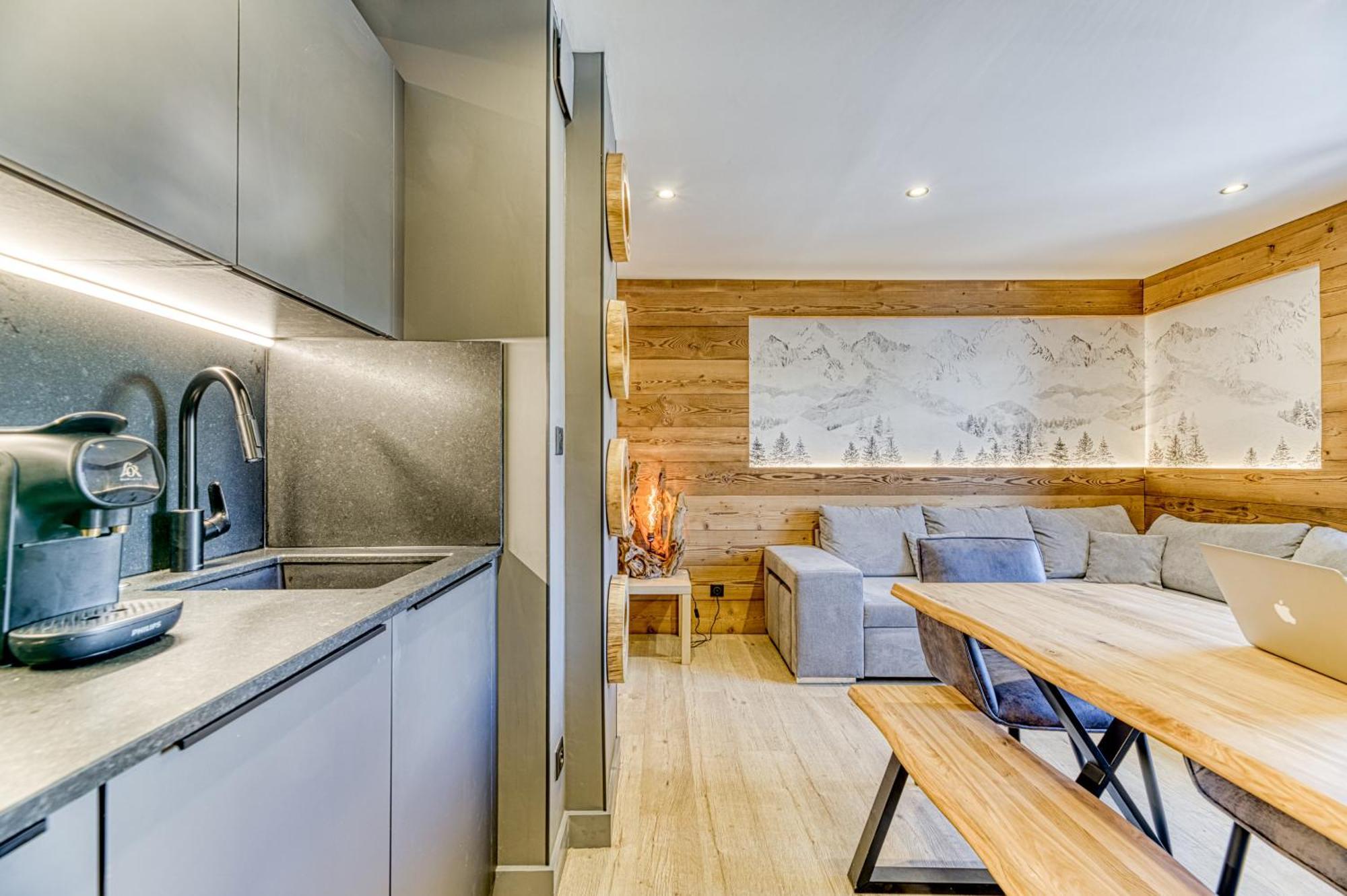 Homency - Residence Menandiere F5 Alpe d'Huez Bagian luar foto