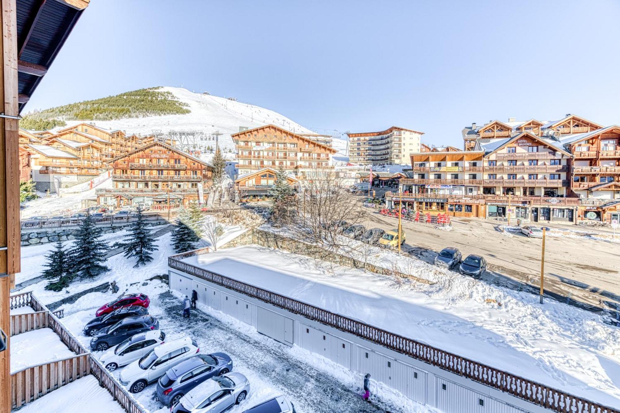 Homency - Residence Menandiere F5 Alpe d'Huez Bagian luar foto