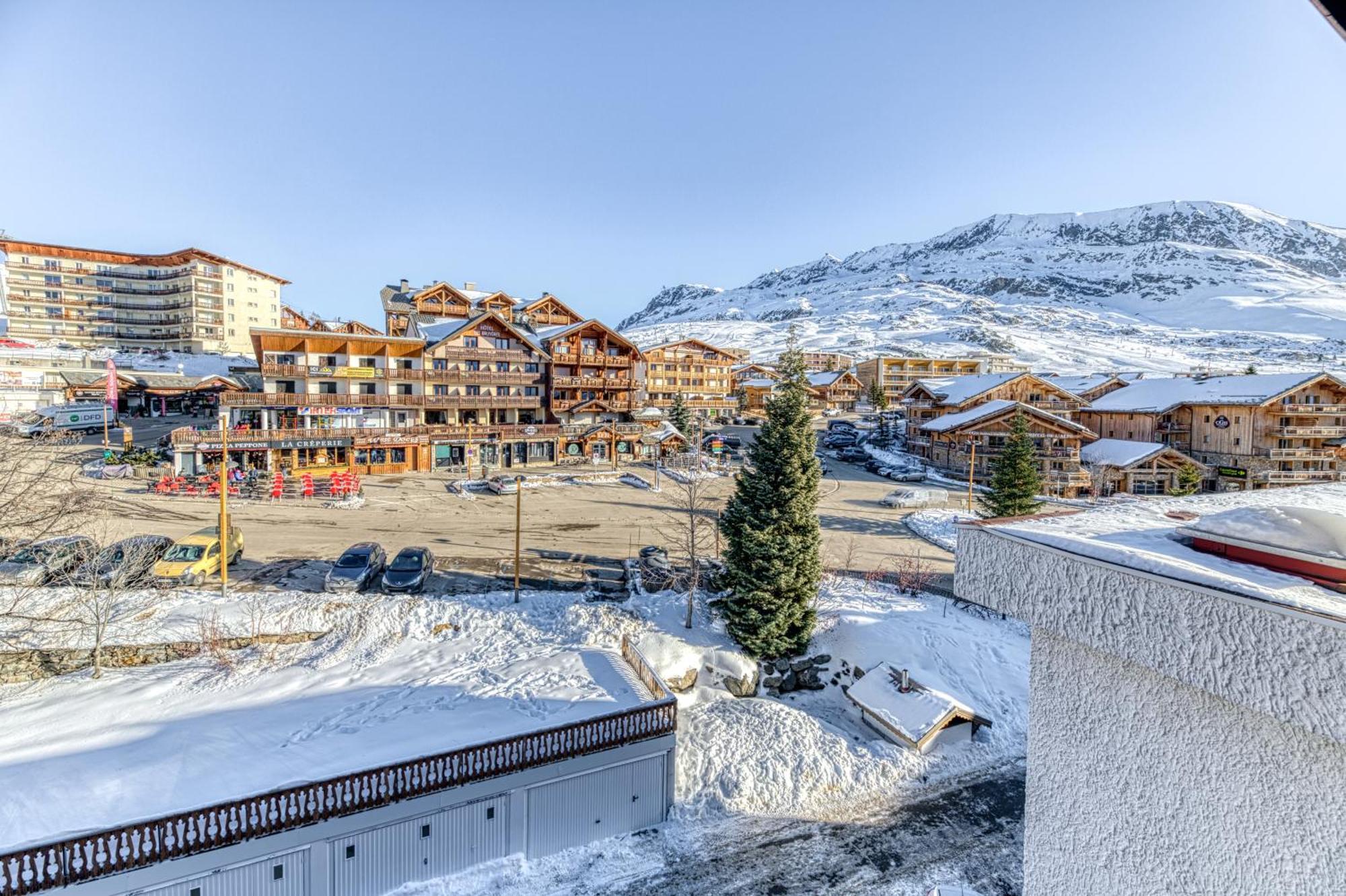 Homency - Residence Menandiere F5 Alpe d'Huez Bagian luar foto